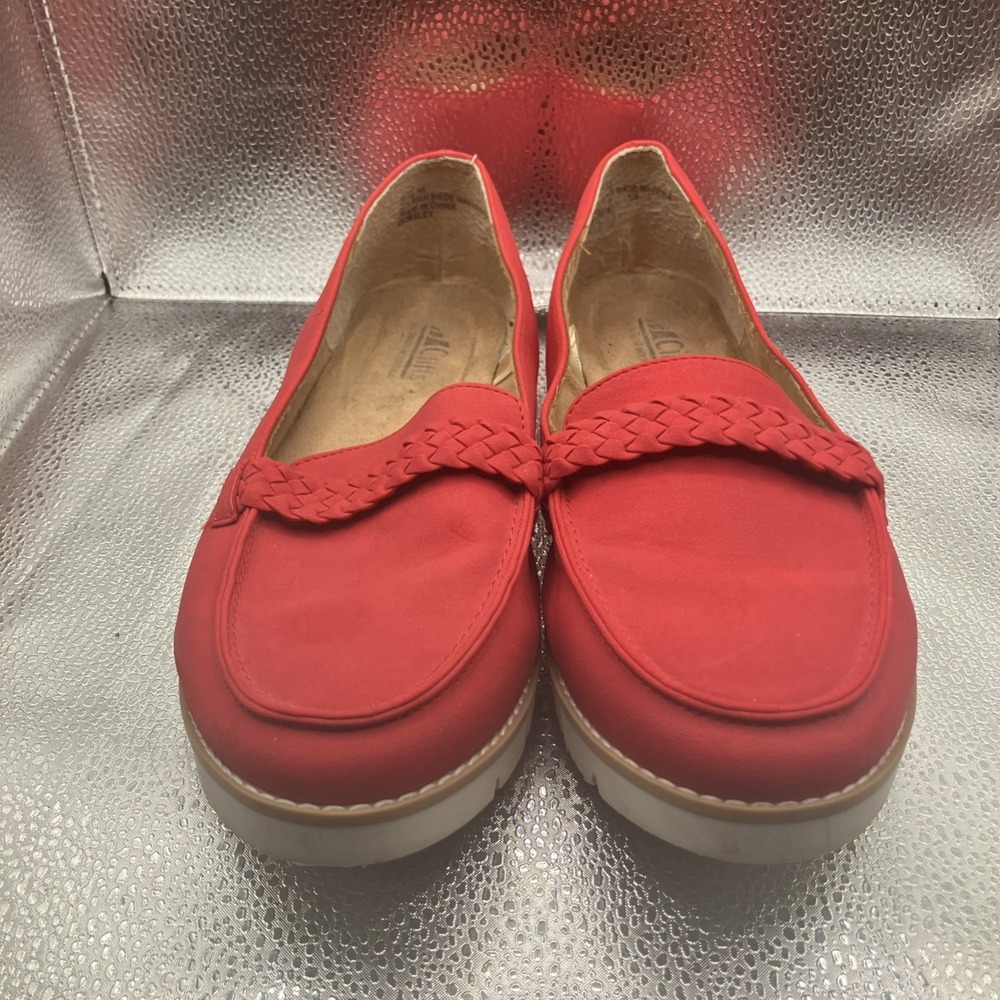 Lifts by White Mountain - Wonan's Red Loafers - Size: 9.5M